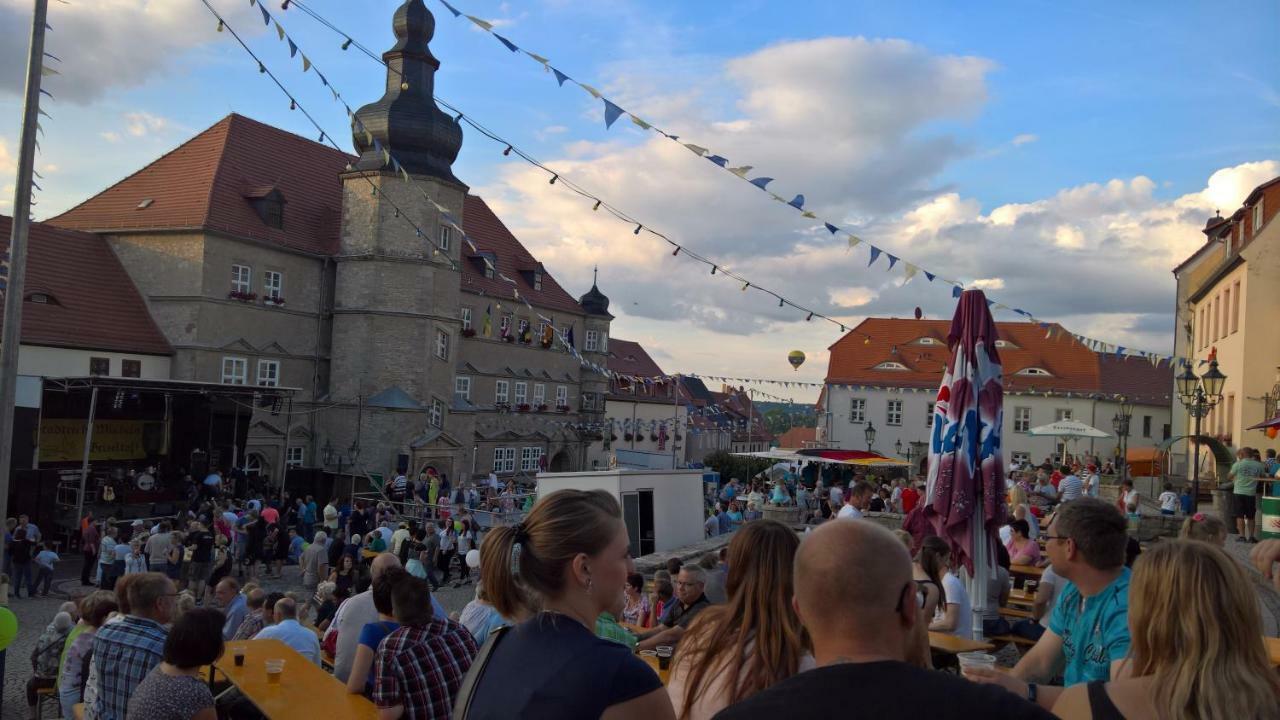 Ferienwohnung Markt 7 Mucheln Buitenkant foto